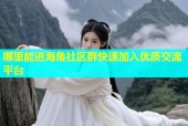 哪里能进海角社区群快速加入优质交流平台