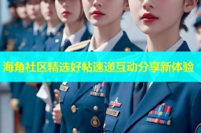 海角社区精选好帖速递互动分享新体验