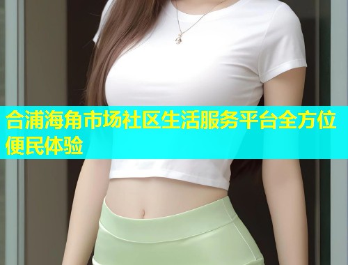 合浦海角市场社区生活服务平台全方位便民体验  第1张