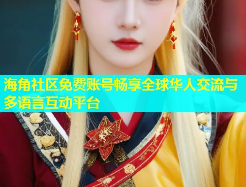 海角社区免费账号畅享全球华人交流与多语言互动平台  第1张