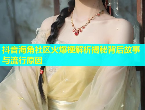 抖音海角社区火爆梗解析揭秘背后故事与流行原因  第2张